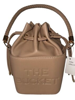 Fashion Drawstring Bucket Bag - NWT